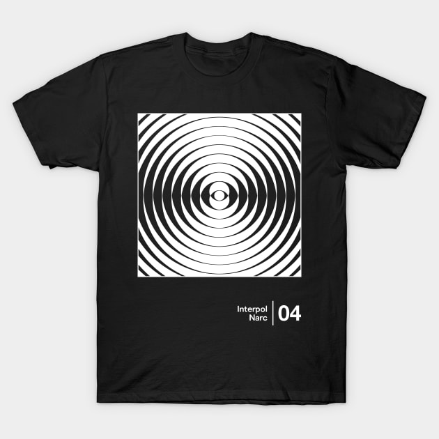 Narc - Minimalist Graphic Artwork Design T-Shirt by saudade